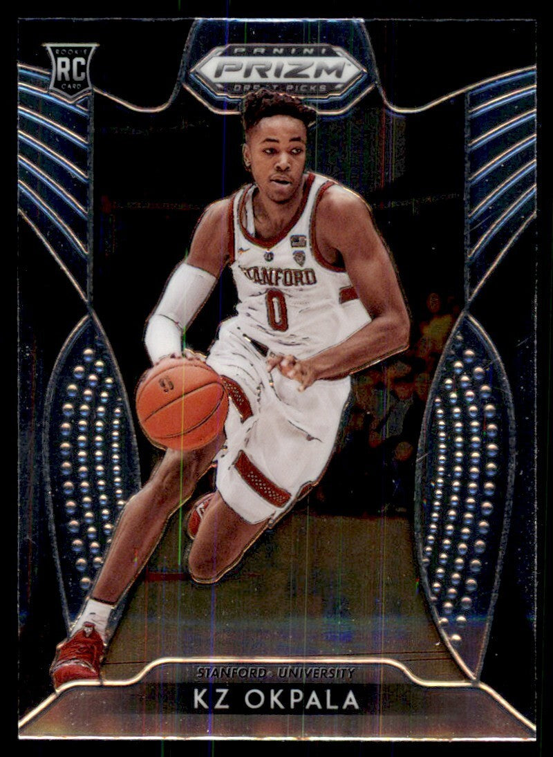 2019-20 Panini Prizm Draft Picks KZ Okpala Stanford Cardinal #97