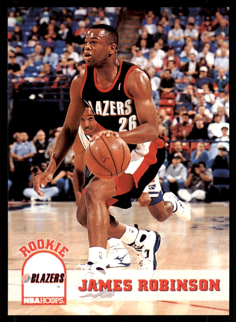 1993-94 NBA Hoops James Robinson Basketball Cards #398