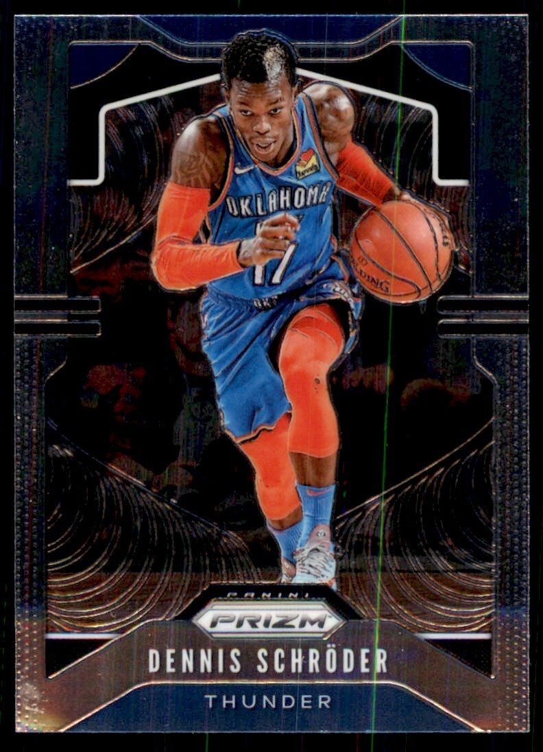 2019-20 Panini Prizm Dennis Schroder Oklahoma City Thunder #186