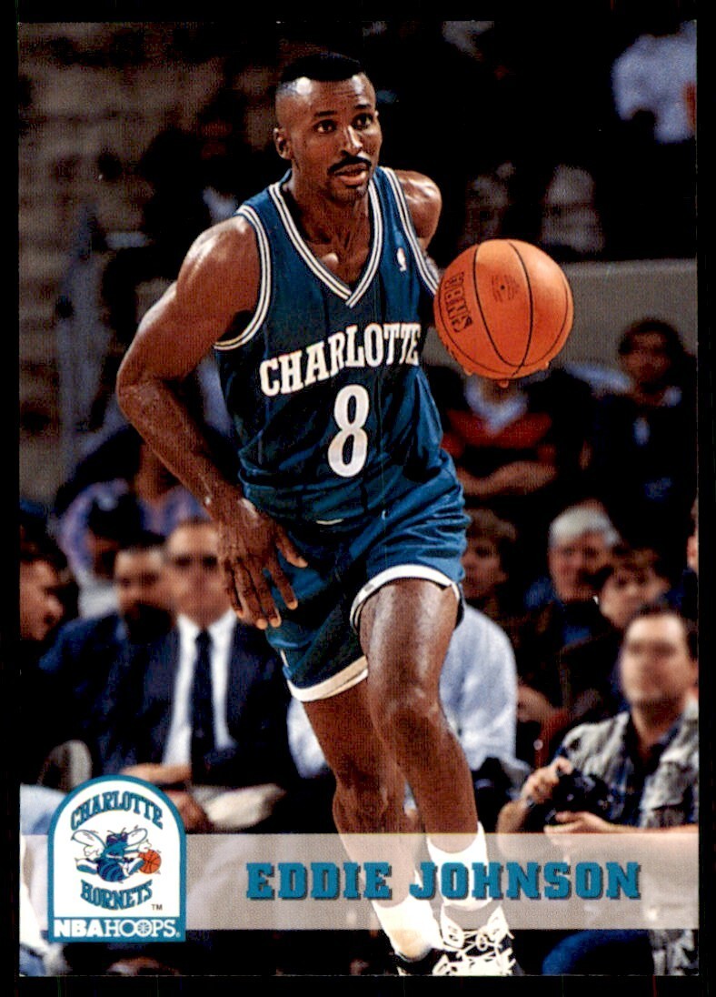 1993-94 NBA Hoops Eddie Johnson Basketball Cards #309