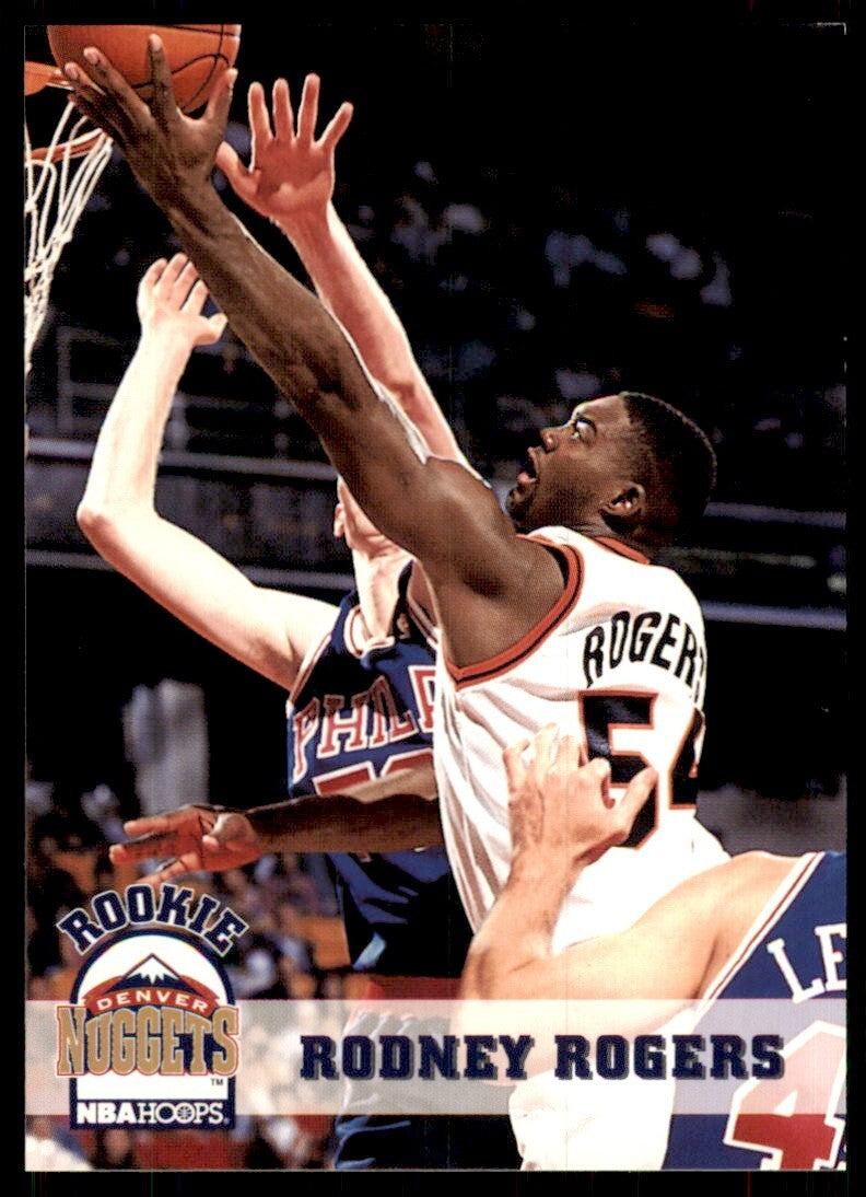 1993-94 NBA Hoops Rodney Rogers Basketball Cards #328