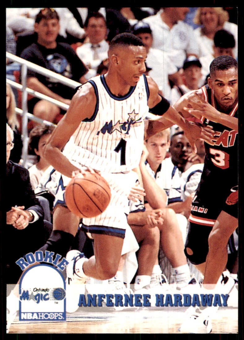 1993-94 NBA Hoops Anfernee Hardaway Basketball Cards #380