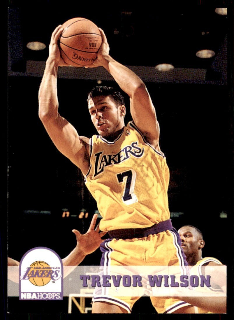 1993-94 NBA Hoops Trevor Wilson Basketball Cards #357
