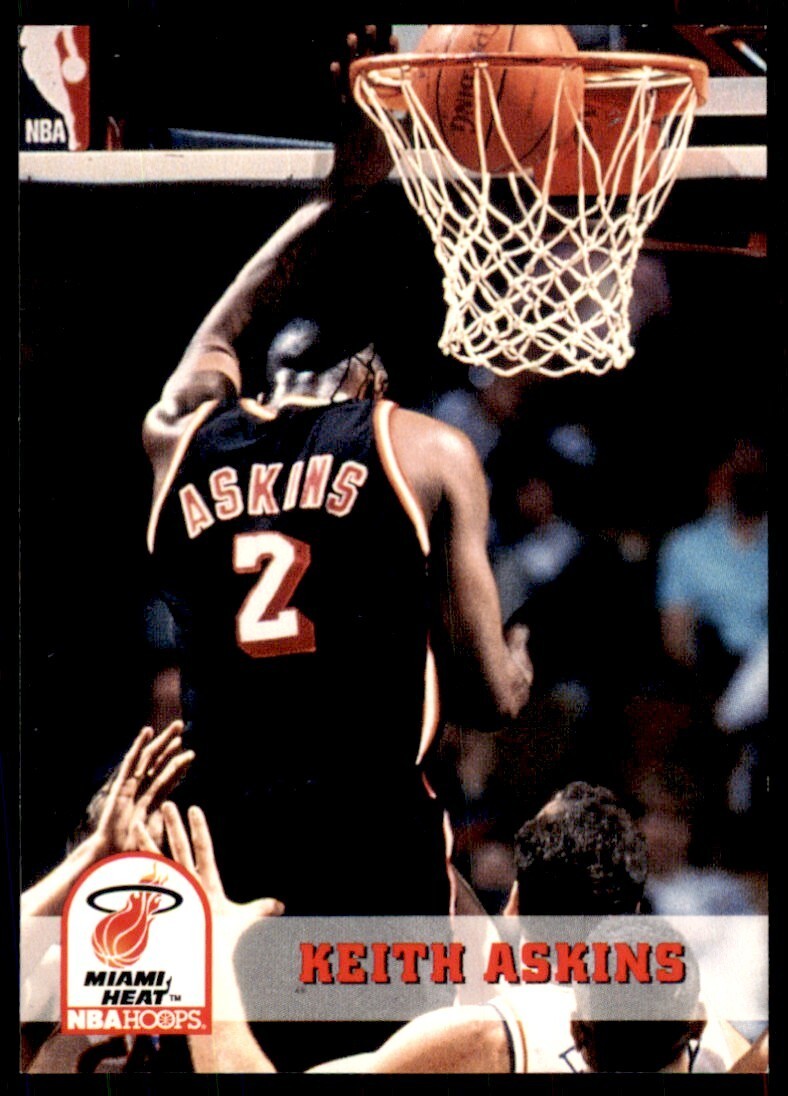 1993-94 NBA Hoops Keith Askins Basketball Cards #358