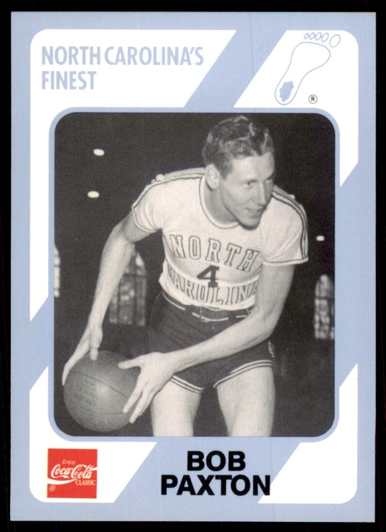1989-90 Coca Cola Collegiate Collection Bob Paxton Basketball Cards #130