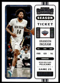 2022-23 Panini Contenders Basketball Card Brandon Ingram New Orleans Pelicans