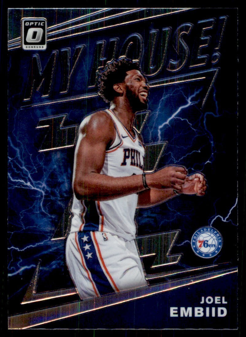 2019-20 Donruss Optic Joel Embiid Philadelphia 76ers #4
