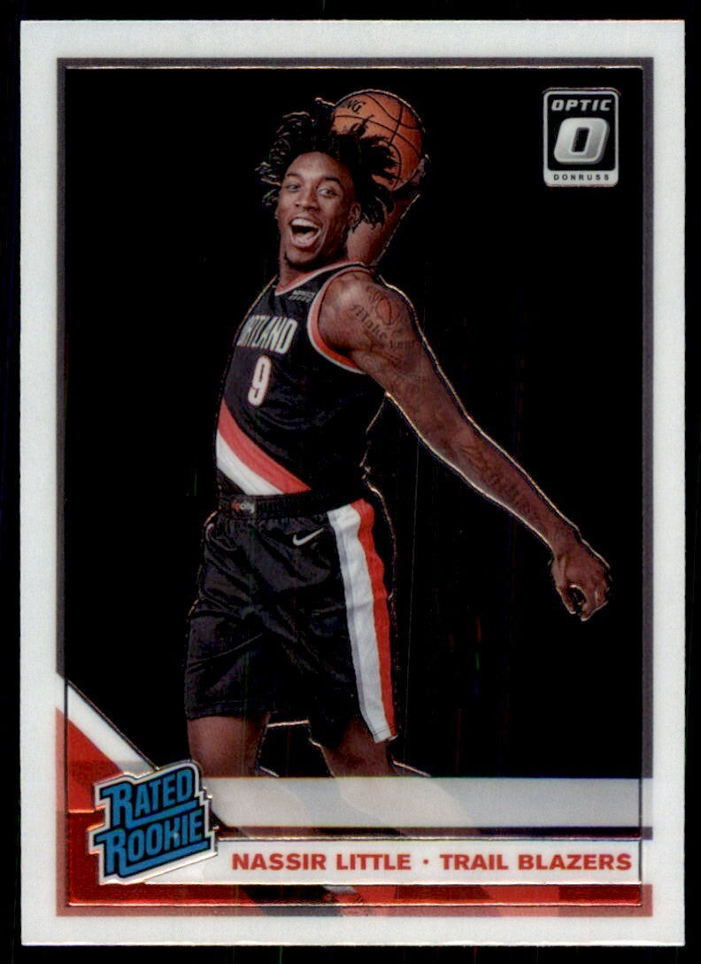 2019-20 Donruss Optic Nassir Little Portland Trail Blazers #154