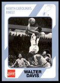 1989-90 Coca Cola Collegiate Collection Walter Davis Basketball Cards #52