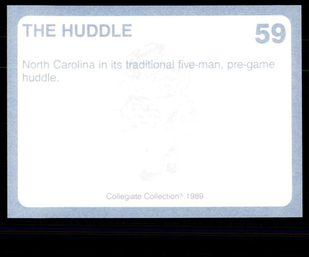 1989-90 Coca Cola Collegiate Collection The Huddle Basketball Cards #59