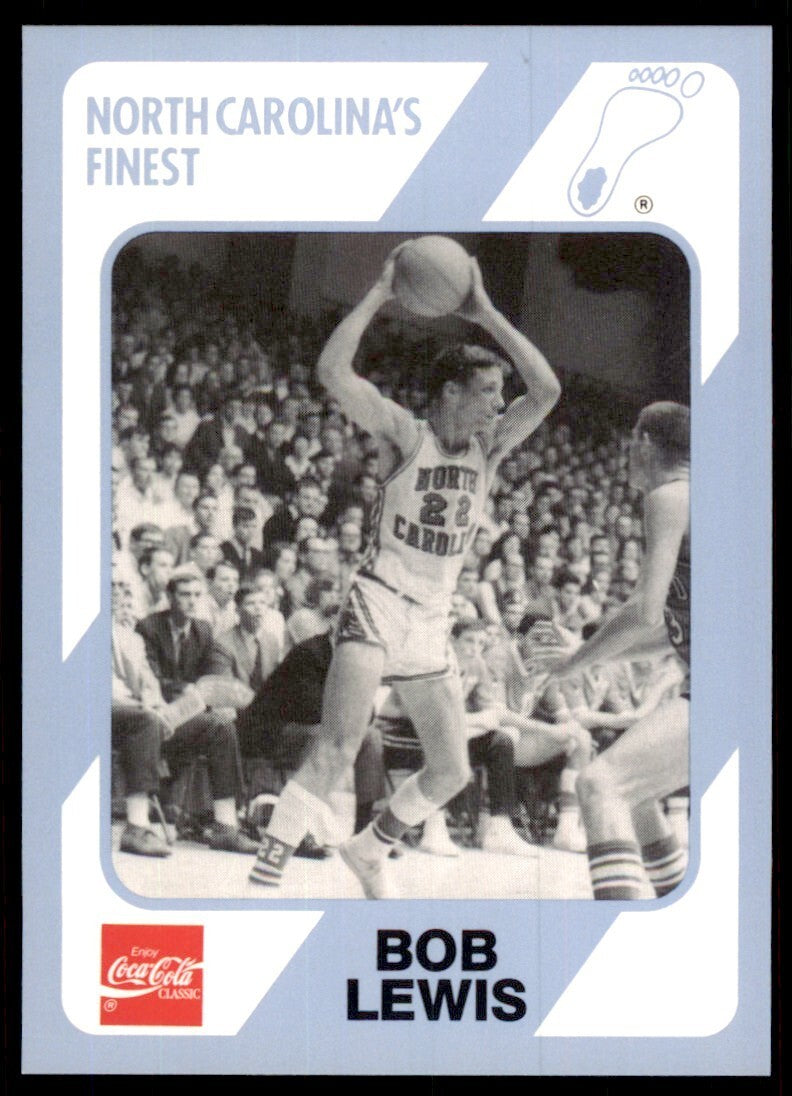 1989-90 Coca Cola Collegiate Collection Bob Lewis Basketball Cards #70