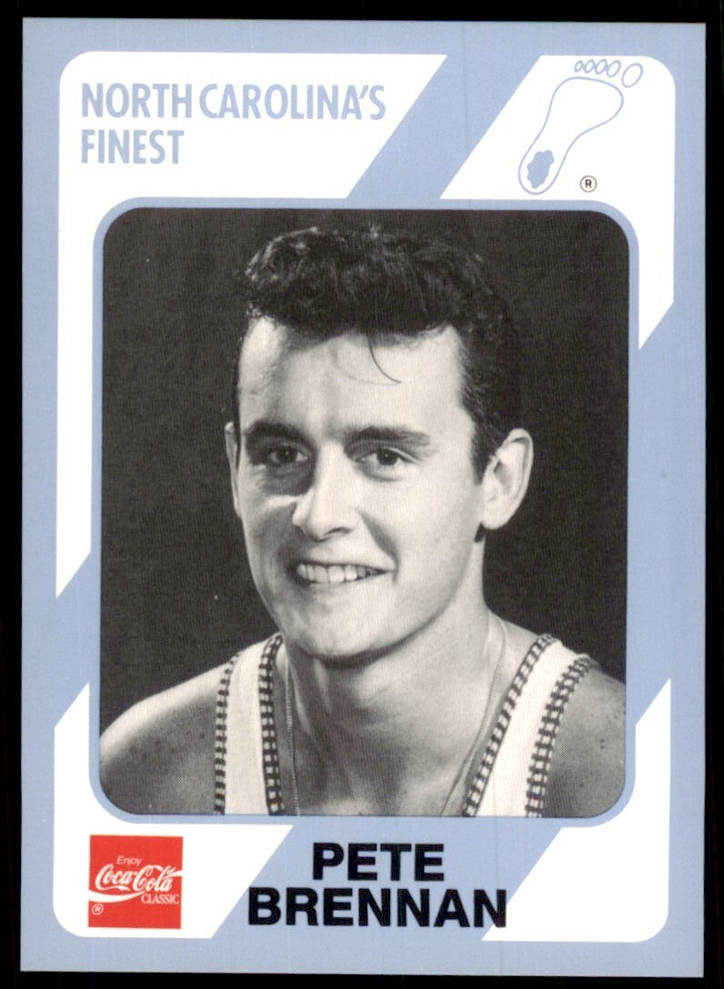 1989-90 Coca Cola Collegiate Collection Pete Brennan Basketball Cards #78