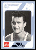 1989-90 Coca Cola Collegiate Collection Pete Brennan Basketball Cards #78