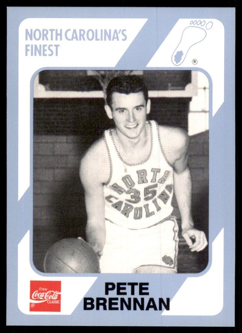 1989-90 Coca Cola Collegiate Collection Pete Brennan Basketball Cards #79