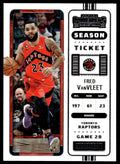 2022-23 Panini Contenders Basketball Card Fred VanVleet Toronto Raptors #15