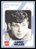 1989-90 Coca Cola Collegiate Collection Larry Miller Basketball Cards #106