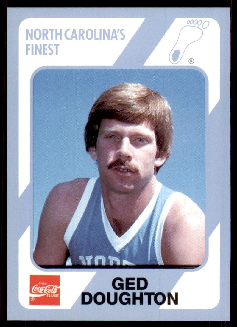 1989-90 Coca Cola Collegiate Collection Ged Doughton Basketball Cards #188
