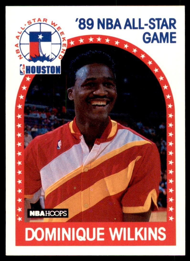 1989-90 Hoops Dominique Wilkins Atlanta Hawks #234