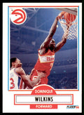 1990-91 Fleer Dominique Wilkins Basketball Cards #6