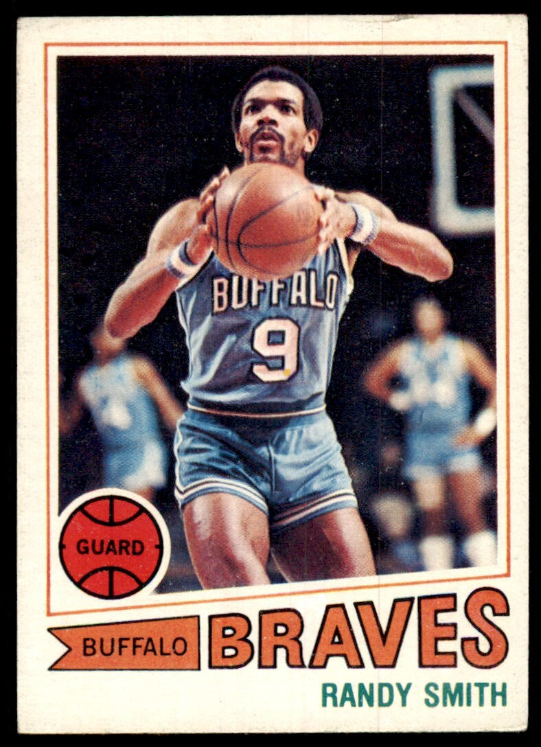 1977-78 Topps Basketball Card Randy Smith Buffalo Braves #82