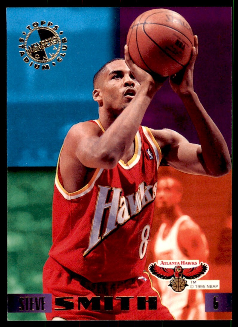 1995-96 Stadium Club Members Only Steve Smith Basketball Cards #14