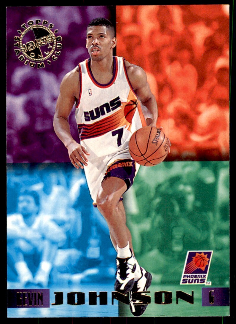 1995-96 Stadium Club Members Only Kevin Johnson Basketball Cards #45