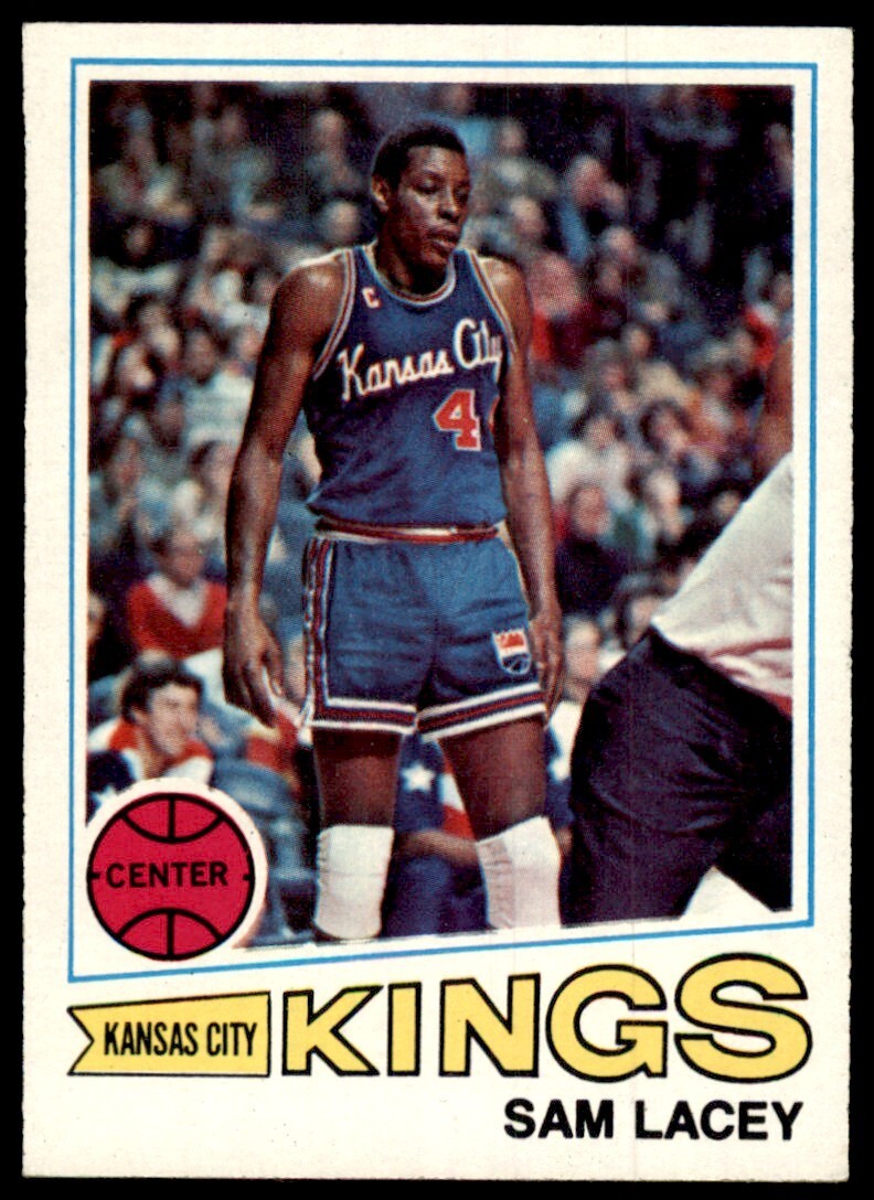 1977-78 Topps Basketball Card Sam Lacey Kansas City Kings #49