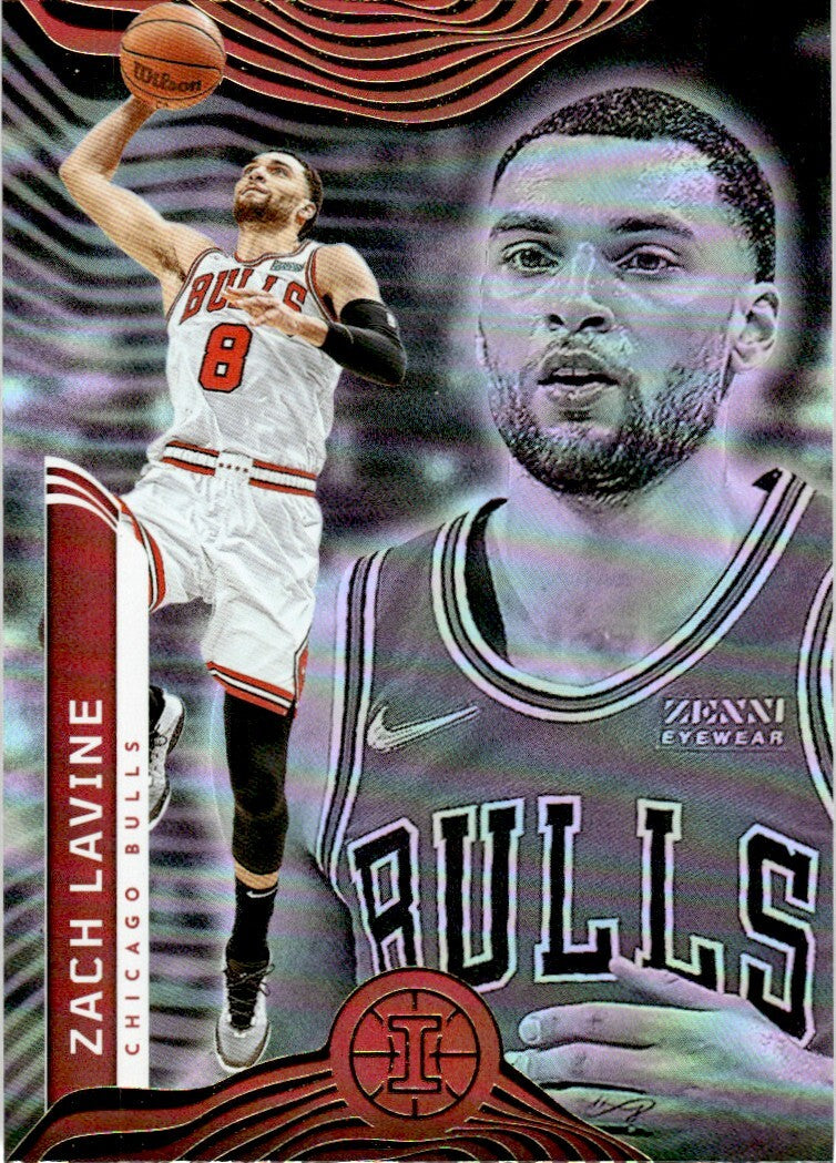 2021-22 Panini Illusions Basketball Card Zach LaVine Chicago Bulls #37
