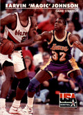 1992-93 SkyBox USA Basketball Magic Johnson. Basketball Cards #30