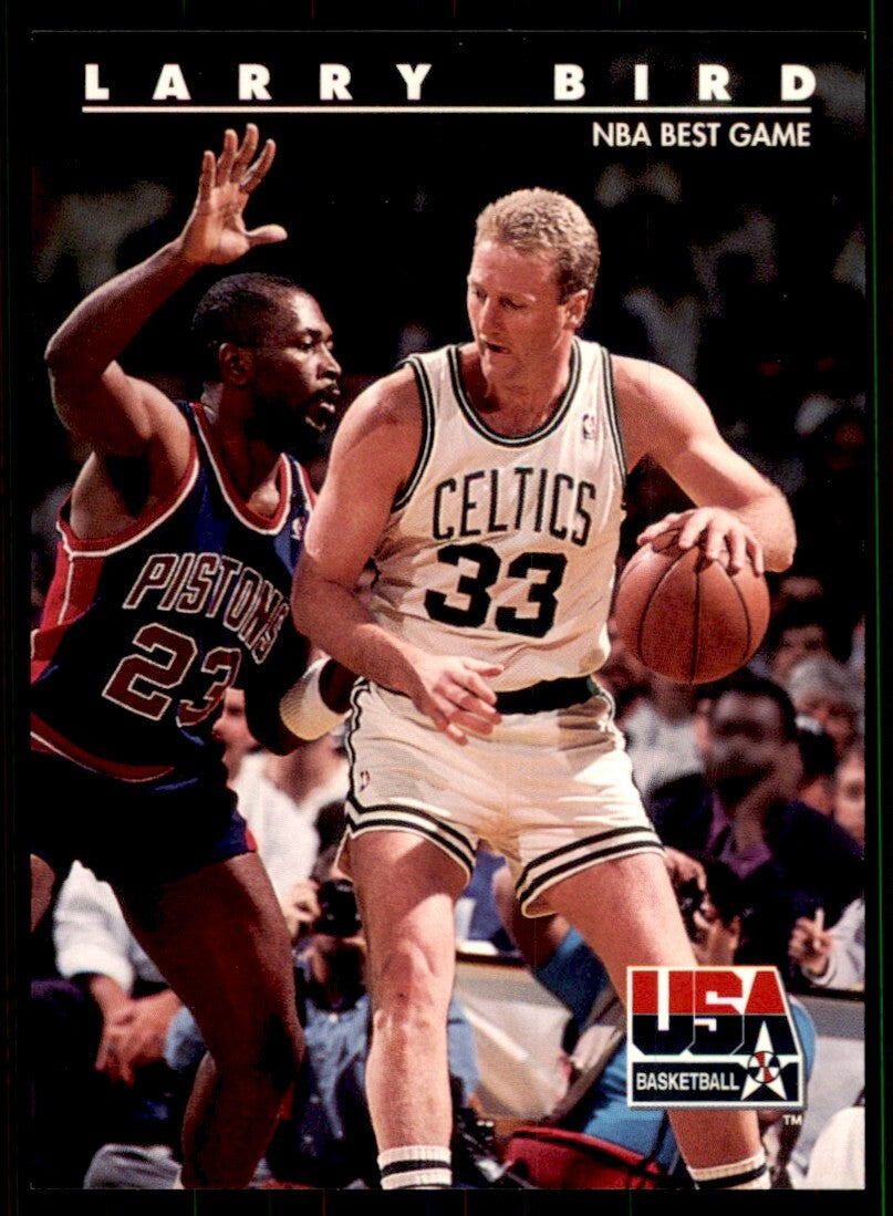 1992-93 SkyBox USA Basketball Larry Bird Basketball Cards #13