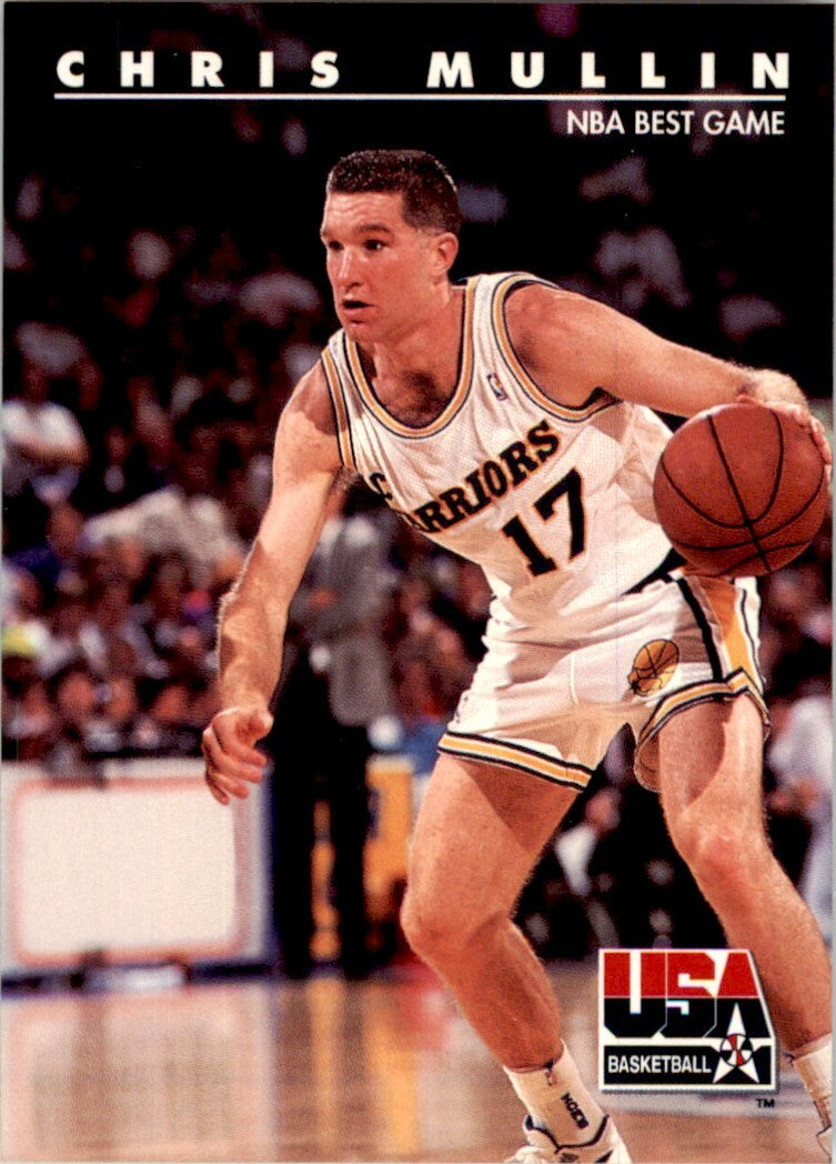 1992-93 SkyBox USA Basketball Chris Mullin Basketball Cards #58