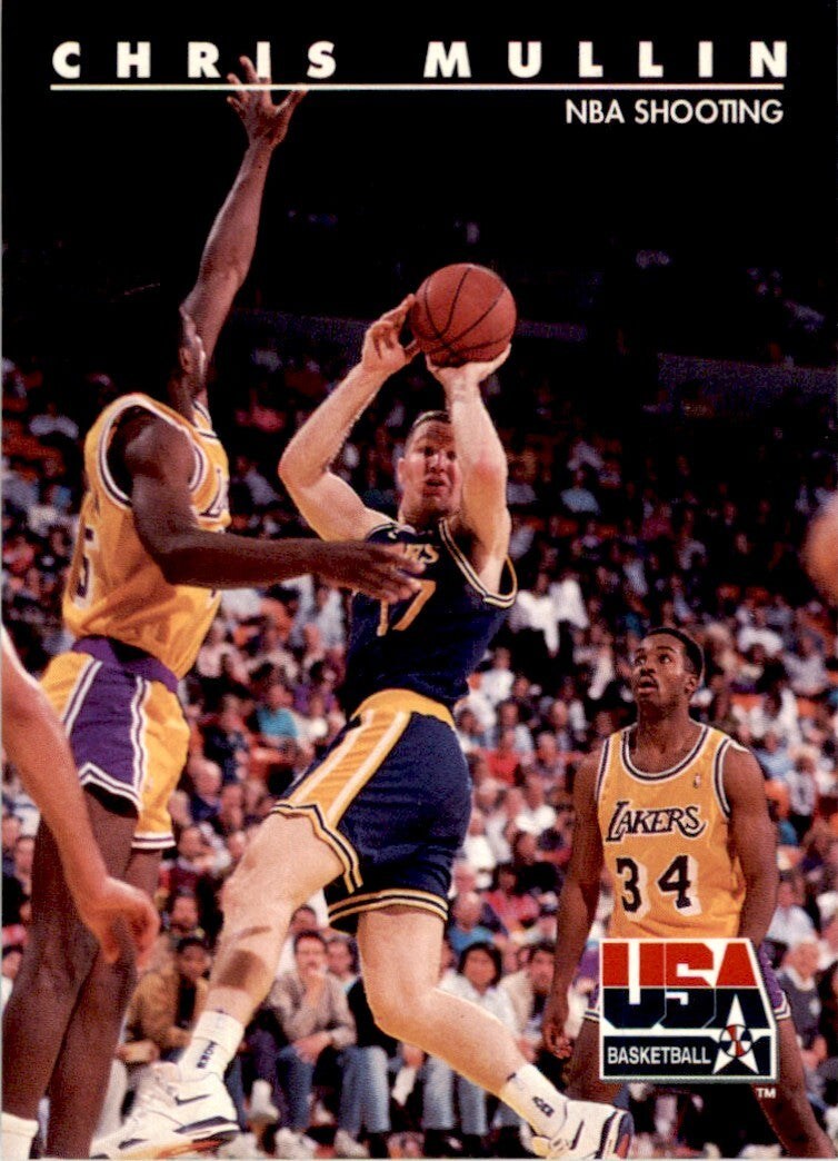 1992-93 SkyBox USA Basketball Chris Mullin Basketball Cards #62