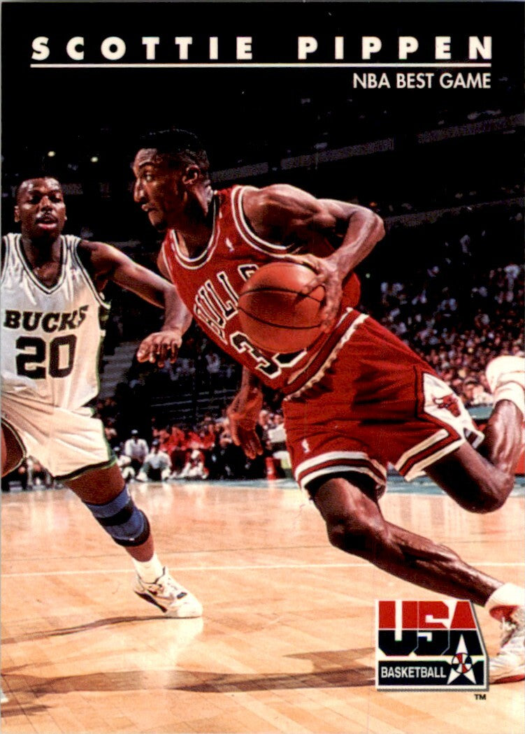1992-93 SkyBox USA Basketball Scottie Pippen Basketball Cards #67