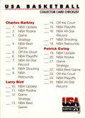 1992-93 SkyBox USA Basketball Checklist 1-54 Basketball Cards #99