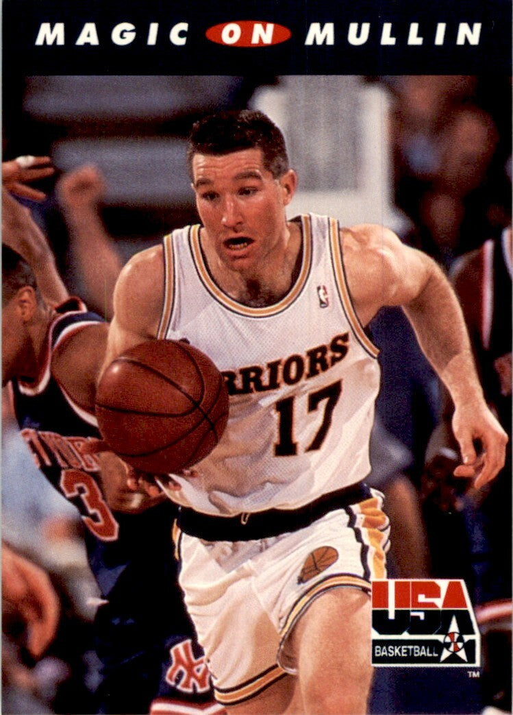 1992-93 SkyBox USA Basketball Magic on Mullin Basketball Cards #107