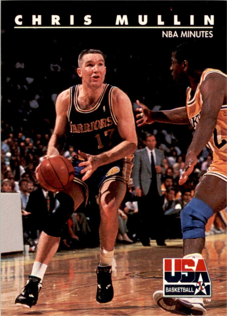 1992-93 SkyBox USA Basketball Chris Mullin Basketball Cards. #63