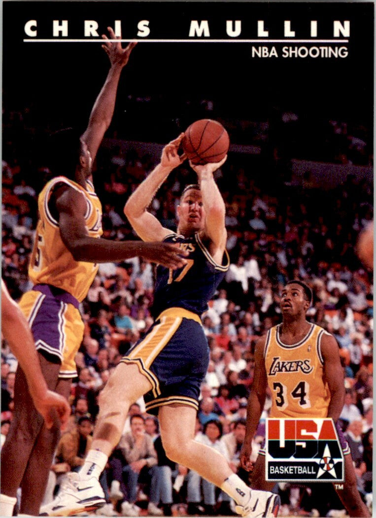 1992-93 SkyBox USA Basketball Chris Mullin. Basketball Cards. #62