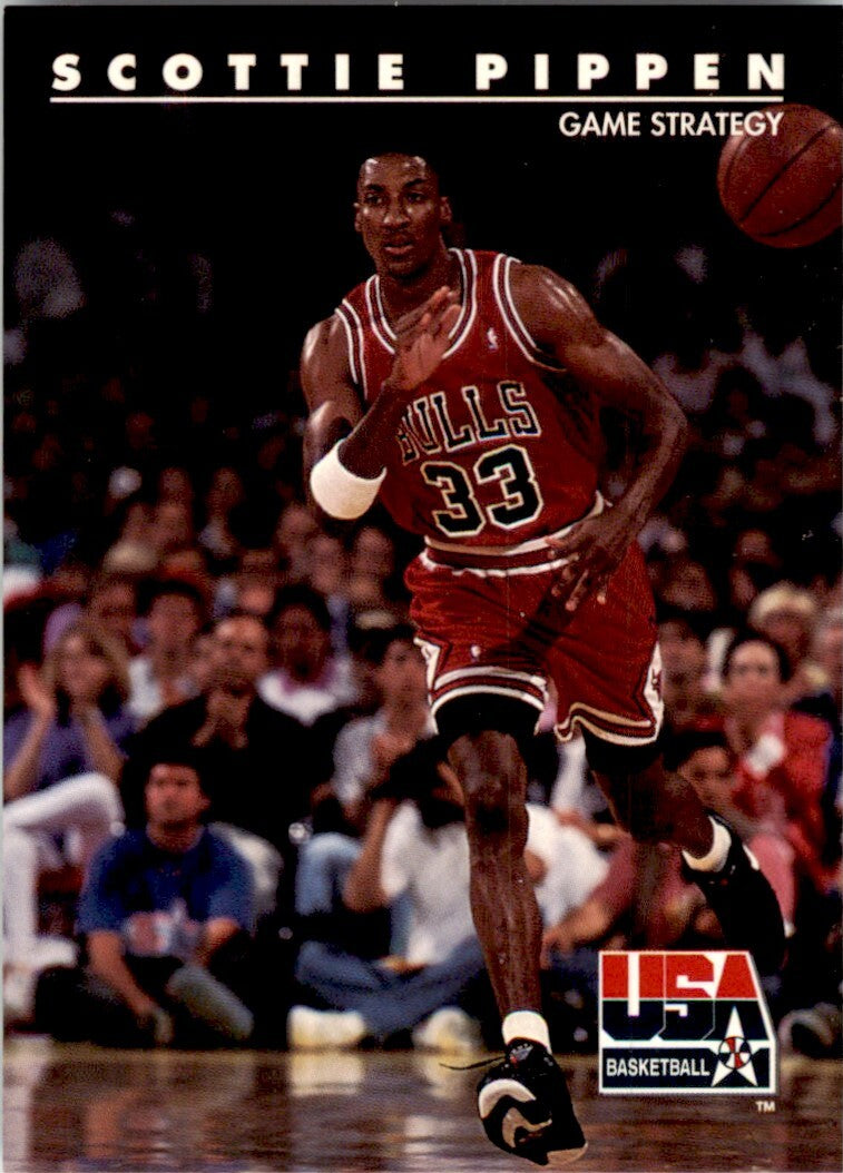 1992-93 SkyBox USA Basketball Scottie Pippen. Basketball Cards. #66