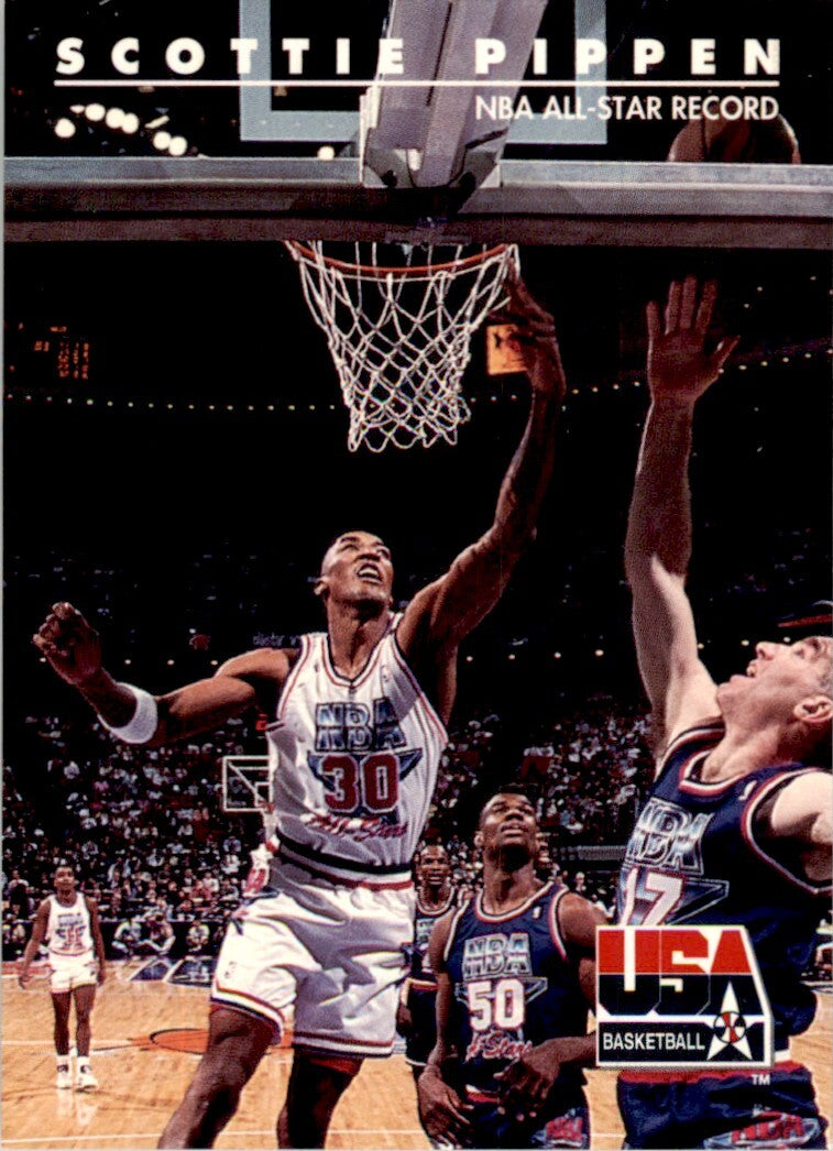1992-93 SkyBox USA Basketball Scottie Pippen. Basketball Cards. #70
