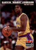 1992-93 SkyBox USA Basketball. Magic Johnson (101) Basketball Cards #31