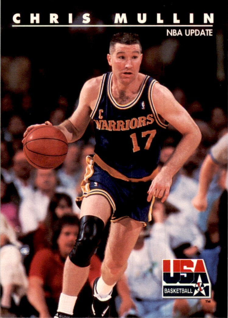 1992-93 SkyBox USA Basketball. Chris Mullin Basketball Cards #55