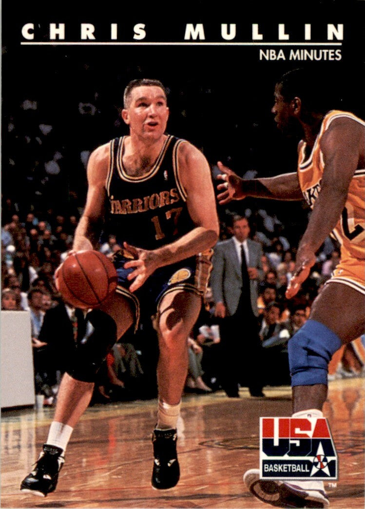 1992-93 SkyBox USA Basketball. Chris Mullin Basketball Cards #63