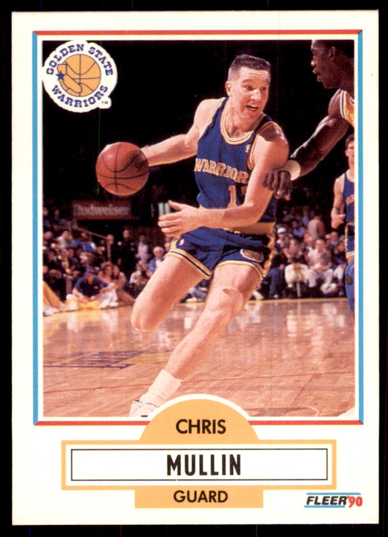 1990-91 Fleer. Chris Mullin Basketball Cards #66