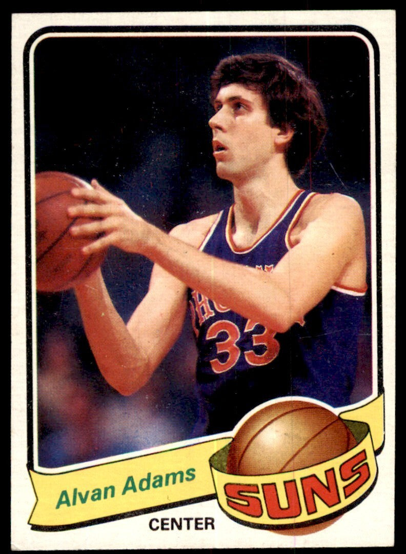 1979-80 Topps Basketball Card Alvan Adams Phoenix Suns #52