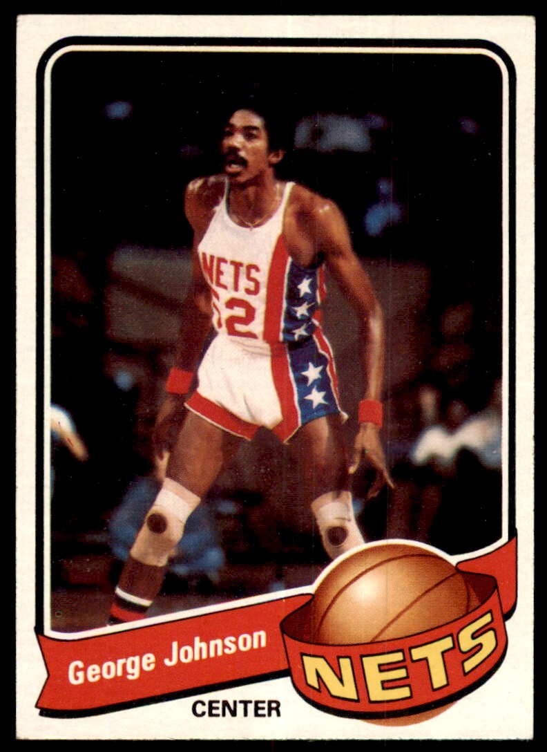 1979-80 Topps Basketball Card George Johnson New Jersey Nets #39