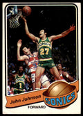1979-80 Topps Basketball Card John Johnson Seattle SuperSonics #104
