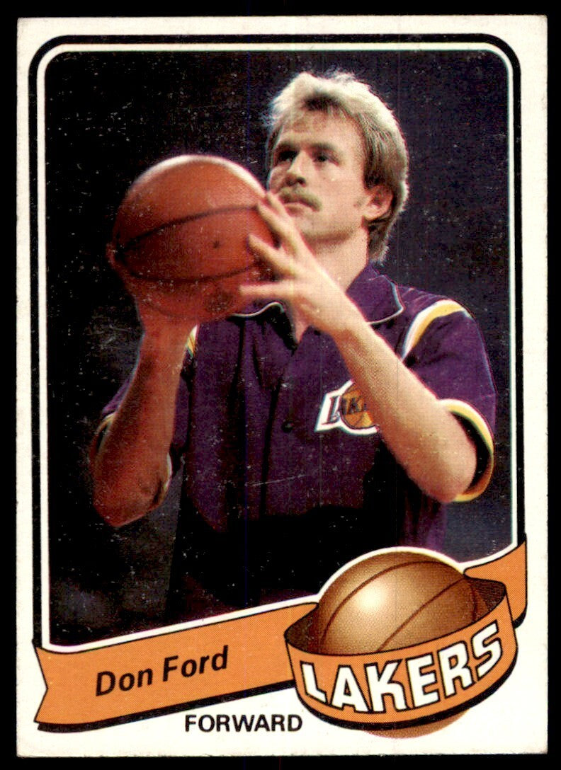 1979-80 Topps Basketball Card Don Ford Los Angeles Lakers #77