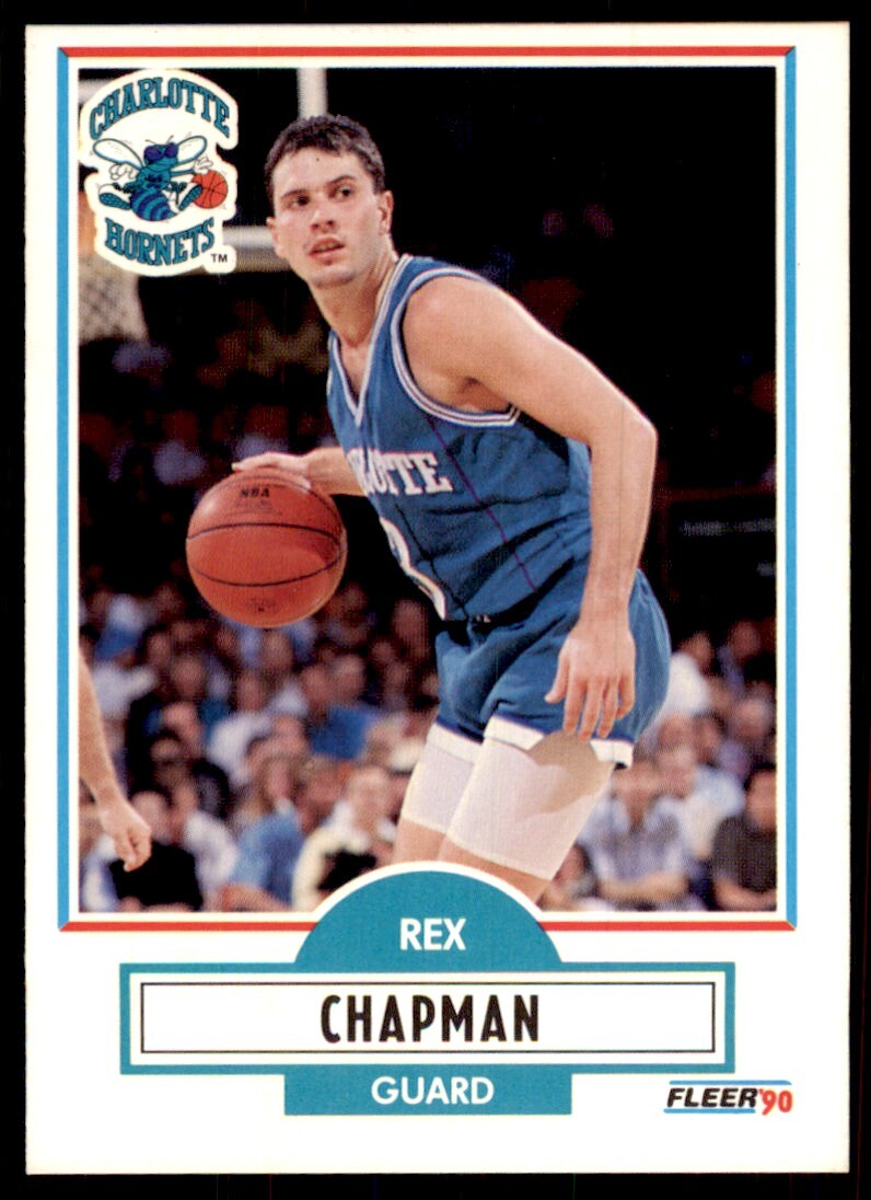 1990-91 Fleer Cards Rex Chapman Basketball Cards #17
