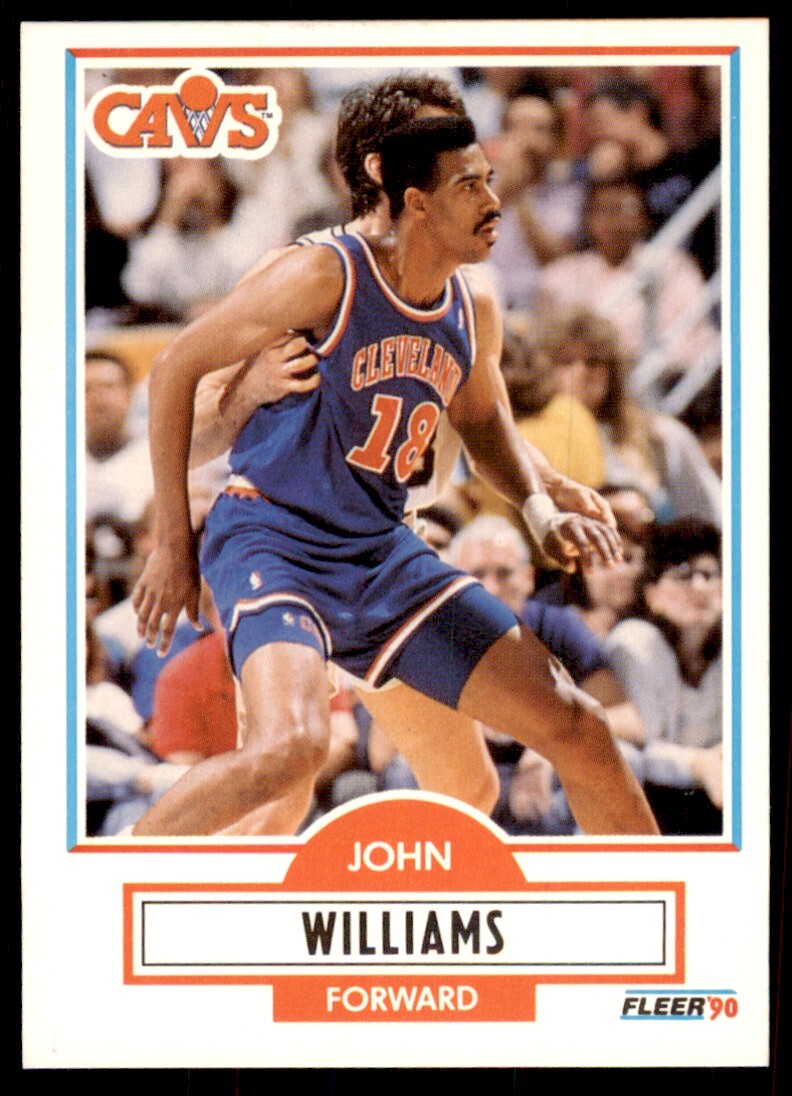 1990-91 Fleer Cards John Williams Basketball Cards #37