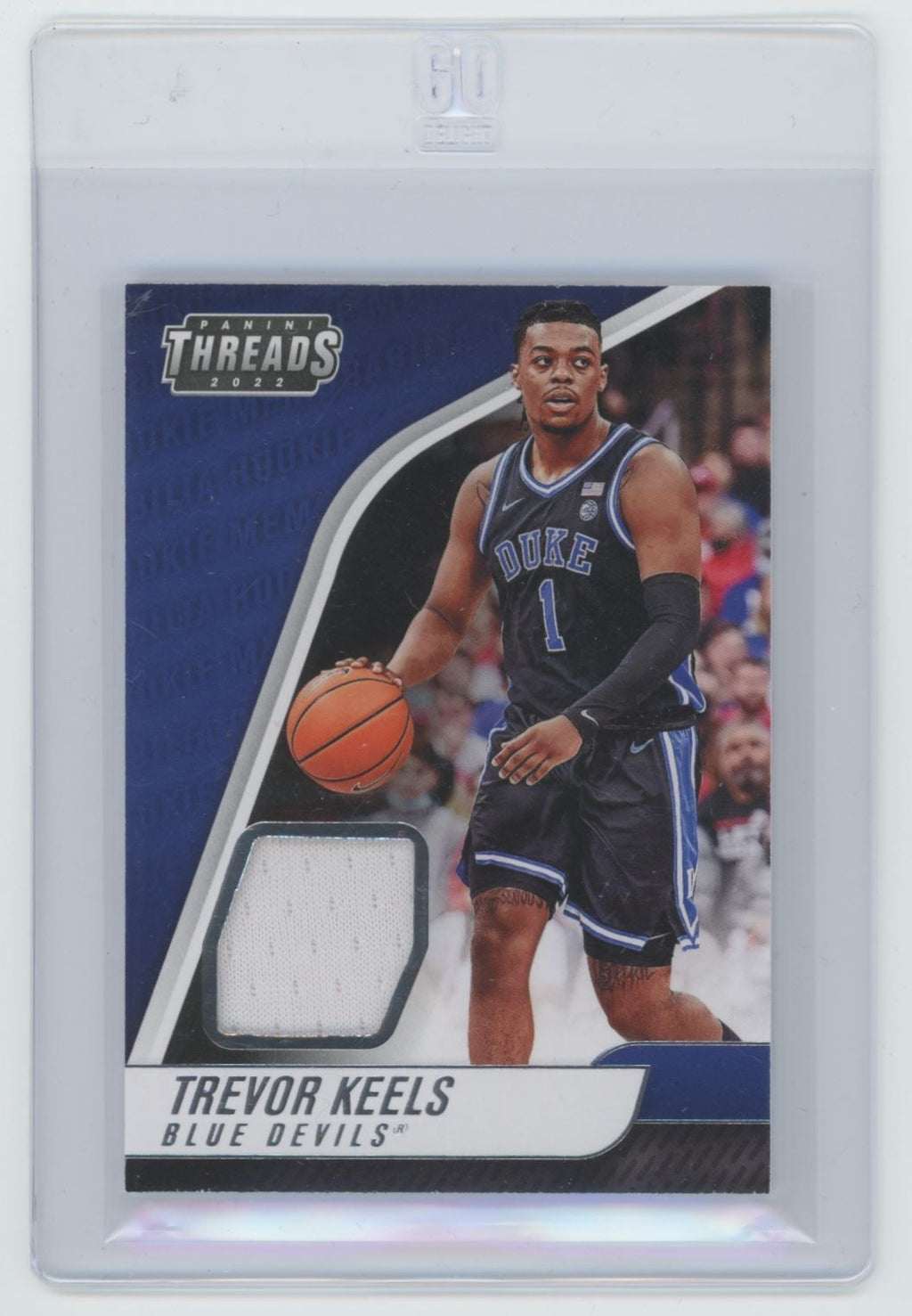 2022-23 Panini Threads Draft Pics Trevor Keels Basketball Card #TH-TKE